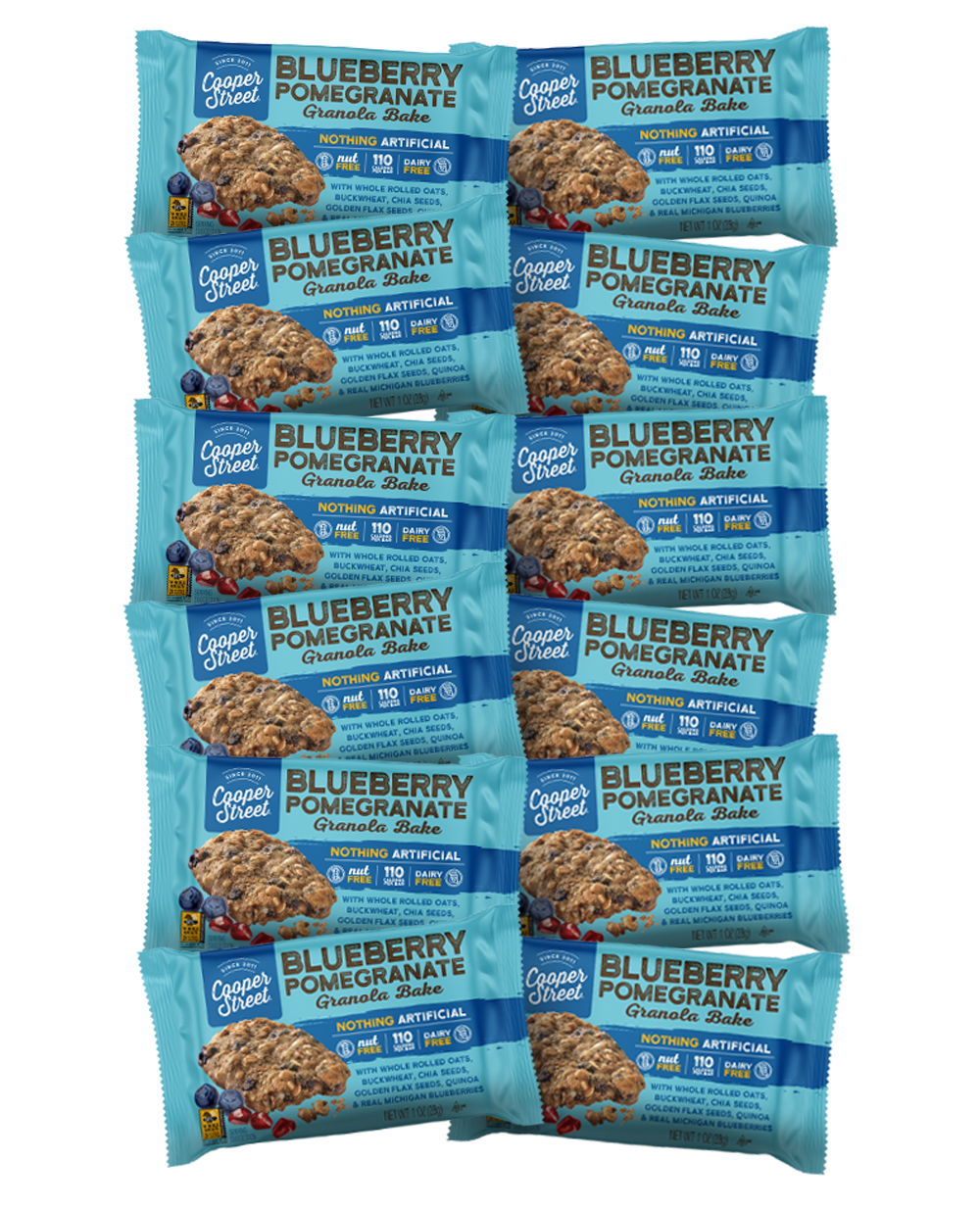 Variety Pack Granola Bakes 48-Count (16 of each flavor) - Cooper Street