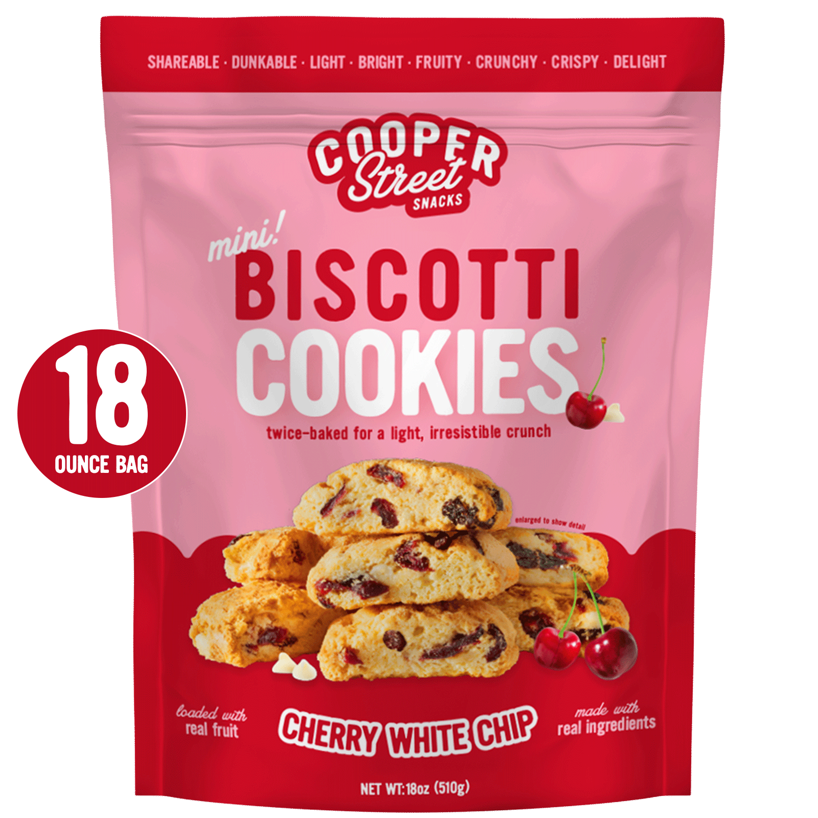 Your World/CHOCOLATE CHIP COOKIES：未開封CD Cherry White Chip Biscotti Cookies | Cooper Street Snacks