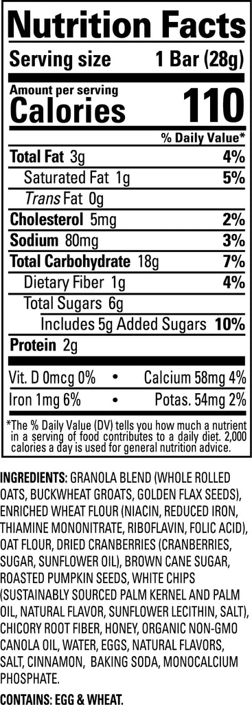 CooperStreet_OatmealCran-GranolaBake_NF+Ingredients