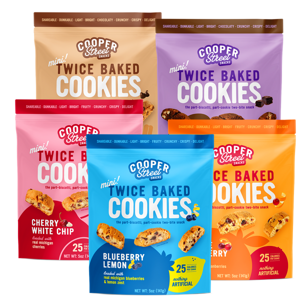 Twice Baked Cookies Variety Value Pack - Cooper Street