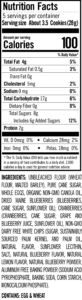 Cooper Street lemon blueberry cookies nutrition facts