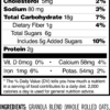 Cooper Street oatmeal cranberry cookies nutrition facts