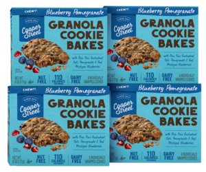 Blueberry pomegranate granola cookies pack of 4