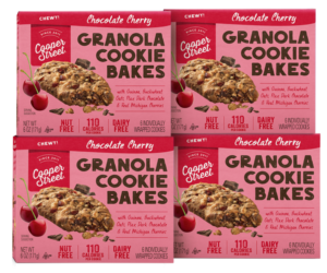chocolate cherry granola cookies pack of 4