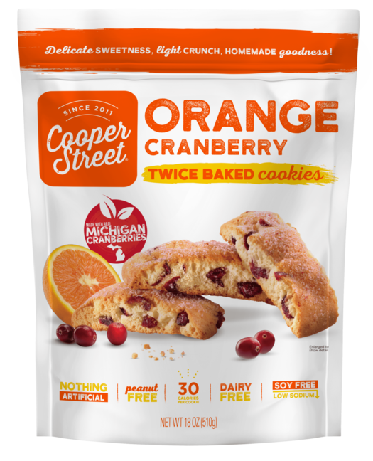 Orange cranberry cookies 18oz