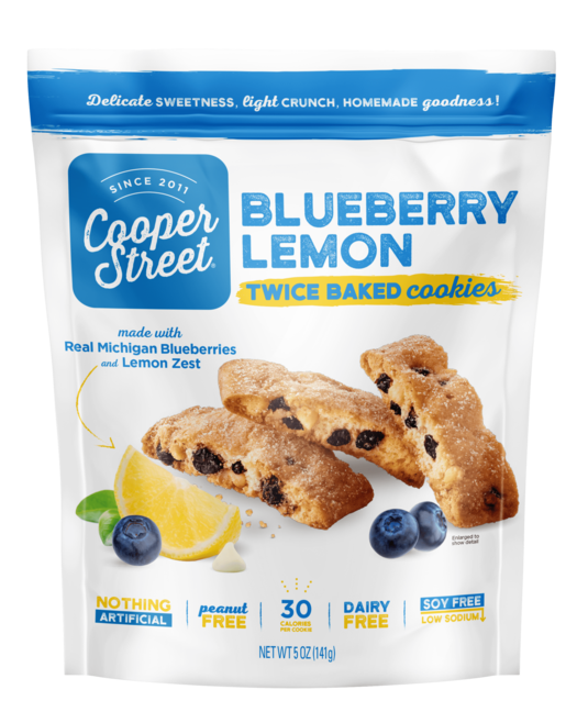 Lemon blueberry cookies
